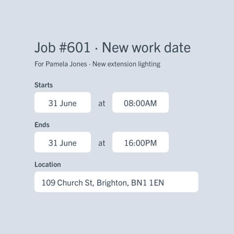 Schedule new jobs